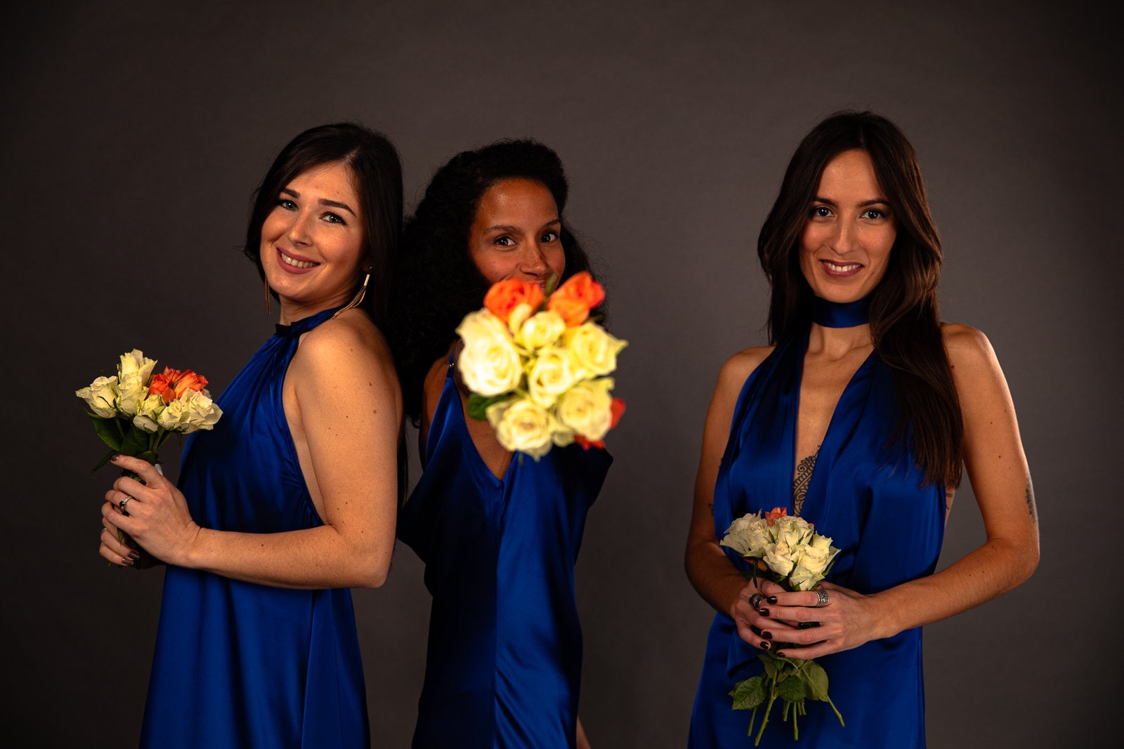 Bridesmaid Dresses in three styles  - Midnight Blue